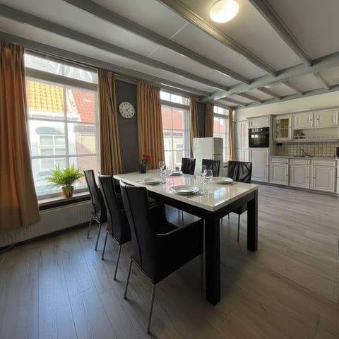 Savor your meals in the spacious dining area, designed for both family bonding and relaxed dining experiences.