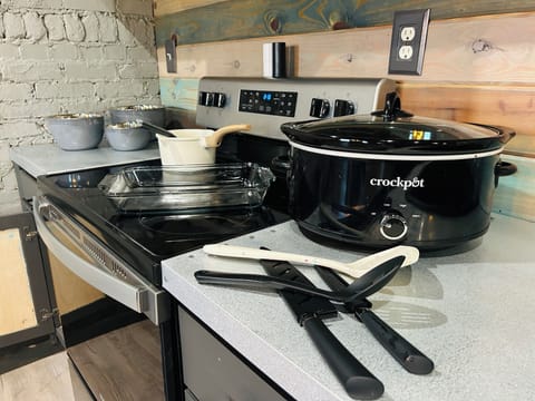 Cook up a homemade meal at your convenience