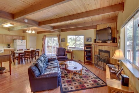 Main living area from front door.