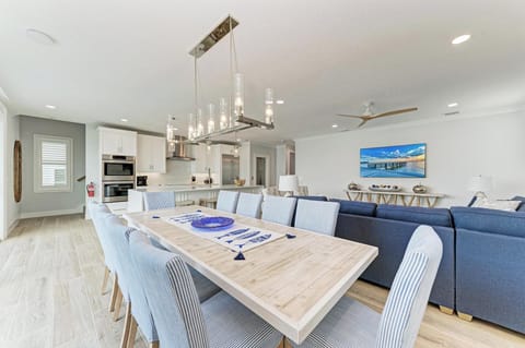 Dining area with views