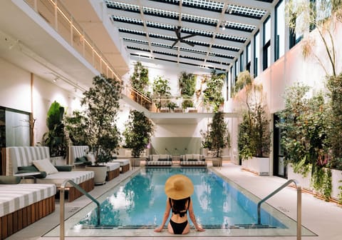 Outdoor pool, cabanas (surcharge), sun loungers