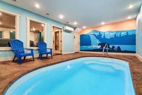 Heated indoor pool exclusively for the use  of Beech Retreat guests