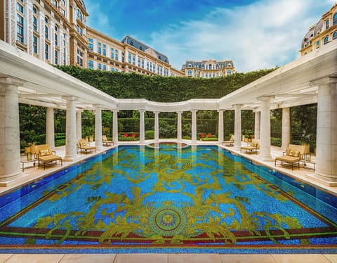 Indoor pool, seasonal outdoor pool