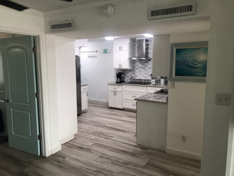 Roomy open area Kitchen from the Family/Living Room