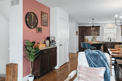 Refined kitchen and dining flow 🌟🍷