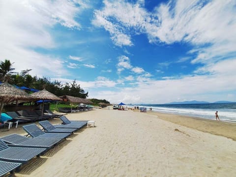 Beach nearby, white sand