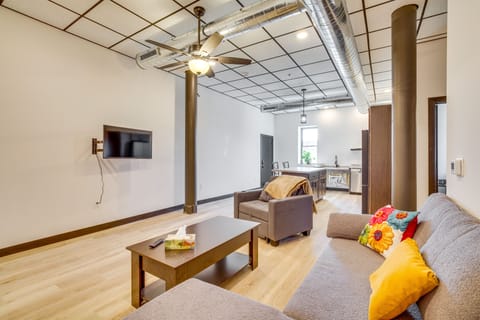 Cashton Vacation Rental | 1BR | 1BA | 500 Sq Ft | Step-Free Access via Ramp