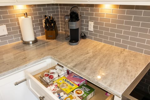 Coffee time - Keurig and fixings