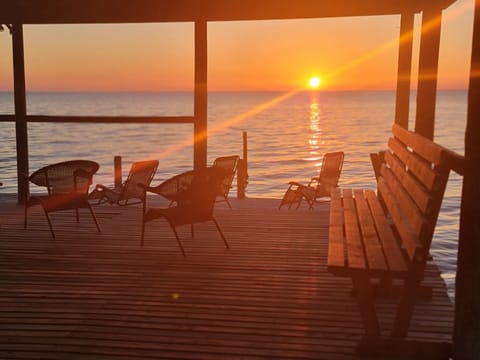 A nice sunset pic from the Wharf.
