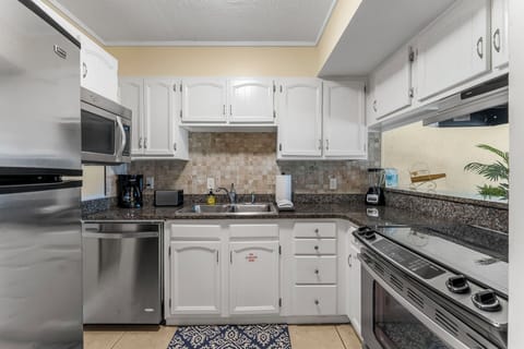 Fully stocked kitchen