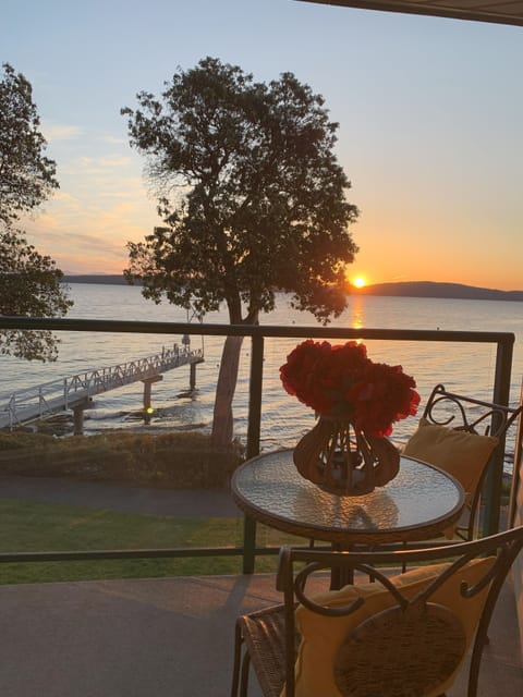 Welcome the morning and enjoy sunrise from your oceanfront balcony!