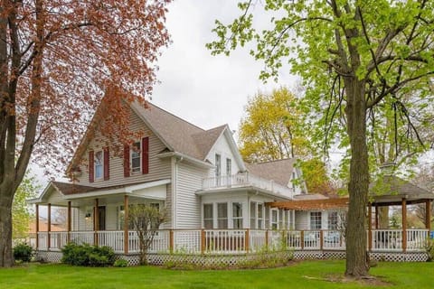 A picturesque farmhouse  set inside the city limits is the perfect oasis within minutes of all the urban amenities.