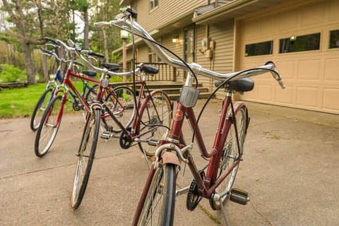 4 bikes available to use!
