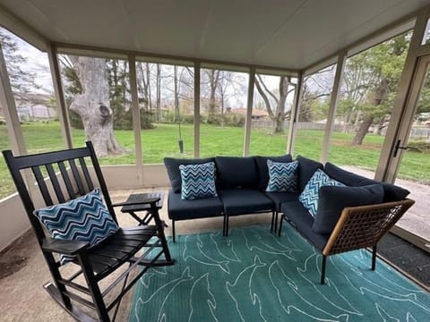 Enjoy your morning coffee or evening cocktail while soaking in the peaceful park-like setting.