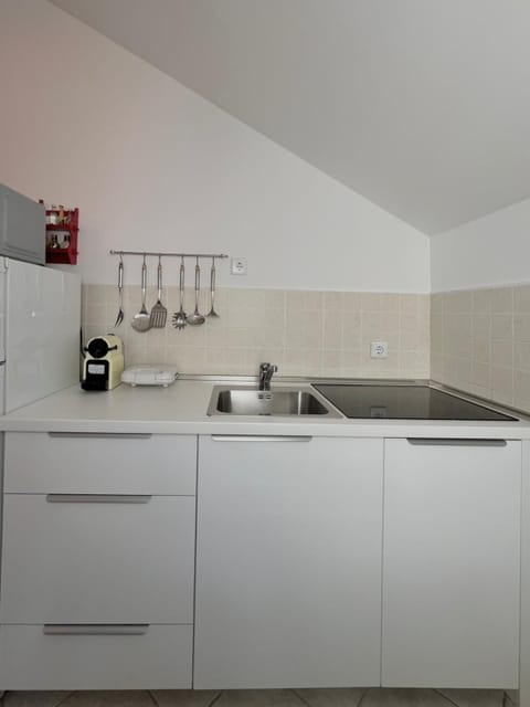 City Apartment, 2 Bedrooms, Terrace, Sea View | Private kitchen | Full-size fridge, microwave, dishwasher, espresso maker