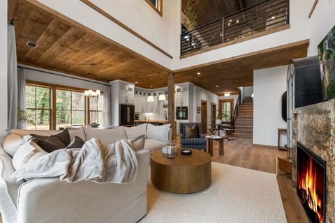 Relax in style with plenty of natural light and minimalist decor.