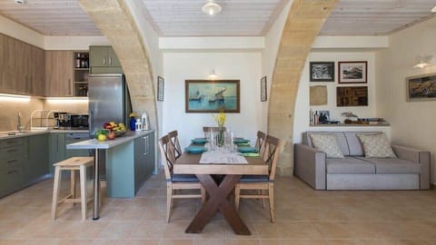 Well-Appointed Kitchen with Dining Table for Shared Meals