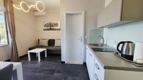 Standard Apartment, 1 Bedroom | Living area | LCD TV