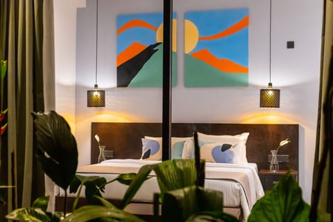 Standard Double Room, Garden View | Egyptian cotton sheets, premium bedding, individually decorated