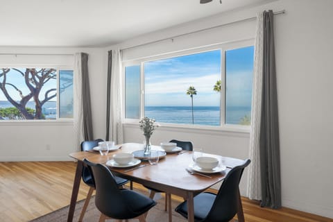 Stunning ocean views while dining