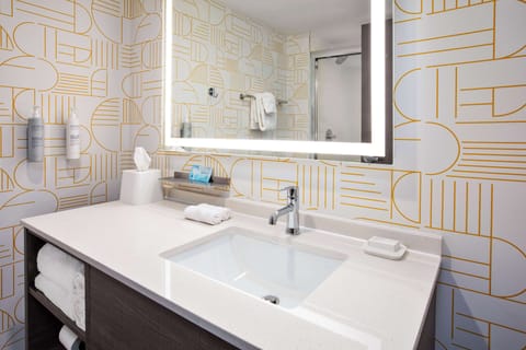 Free toiletries, hair dryer, towels, soap