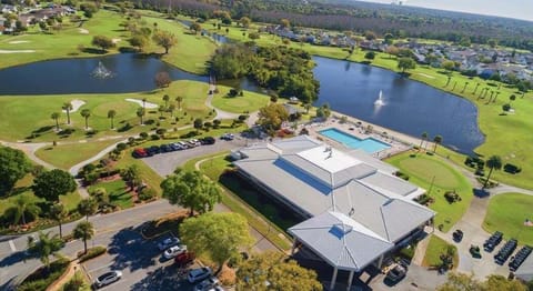 Resort-style pool and clubhouse