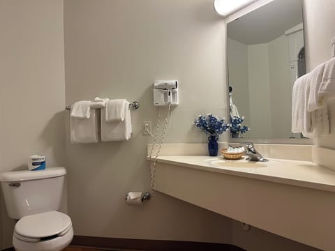 Studio Suite, Multiple Beds, Non Smoking (2 Queen Bed) | Bathroom | Combined shower/tub, towels