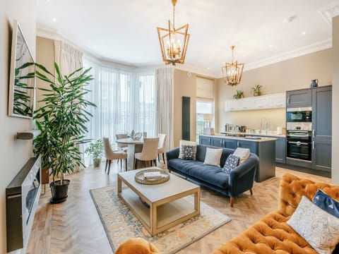 Open plan living space | Broxa - Derwent House Apartments, Scarborough