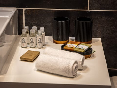 Design Apartment, Private Bathroom, Garden View (Le Temps Suspendu) | Bathroom | Slippers