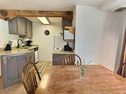 Dining table and kithcen