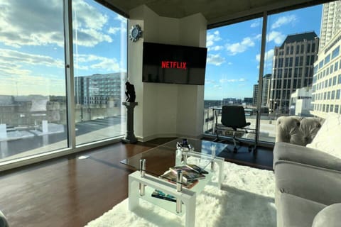 "Art is the expression of the soul, and in this condo, every detail resonates with beauty. As I gaze upon the 55-inch canvas of the tv screen, I am reminded that even tech can be an art form, offering a window into worlds both real and imagined."-KB