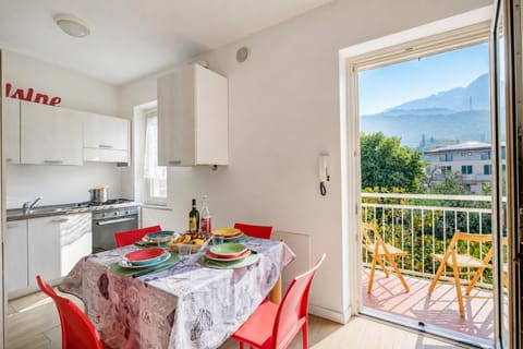 Kitchen and dining area