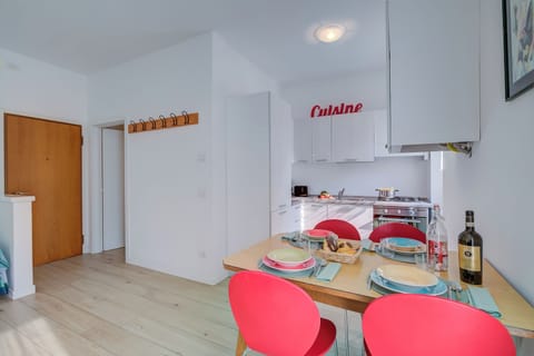 Kitchen and dining area