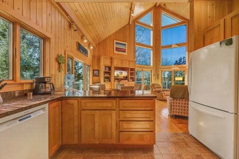 Views from the kitchen.