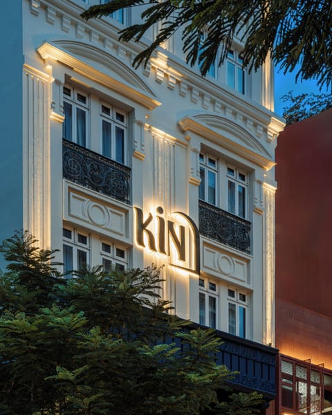 Front of property - evening/night