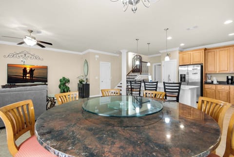 View from the dining table