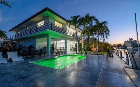 Newly renovated luxury home with heated/chilled private pool and much more.