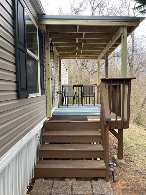 Nice covered deck