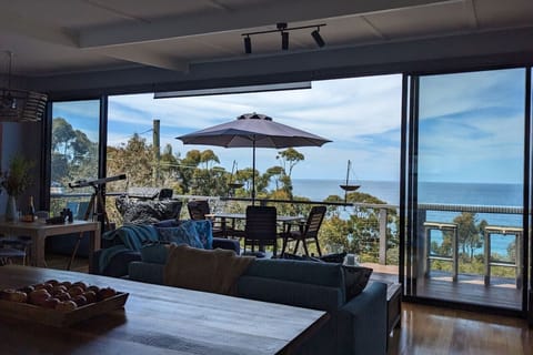 Perched above Pirates Bay, Crows Nest`s view is absolutely breathtaking