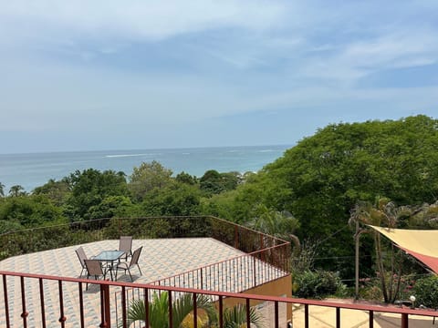Ocean view from balcony