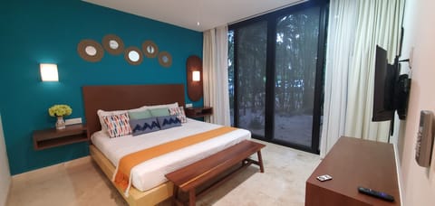 Master Bedroom with King-sized bed
