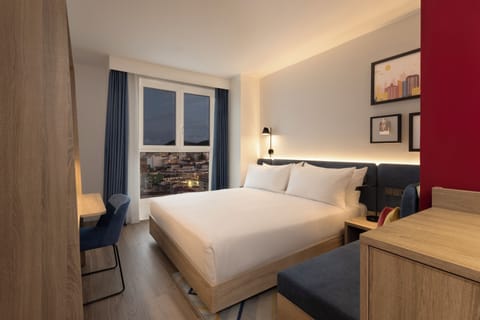 Premium bedding, memory foam beds, minibar, in-room safe