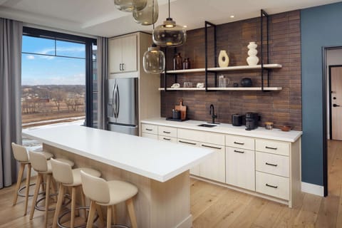 Presidential Suite, 1 Bedroom | Private kitchen | Coffee/tea maker