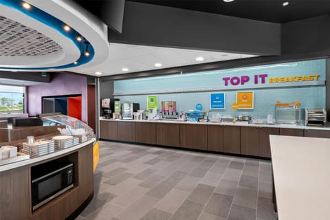 Free daily self-serve breakfast