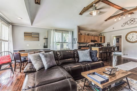 Family Room with Bumper Pool/Poker Table