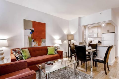 Financial District New York 1 Bedroom Living Room