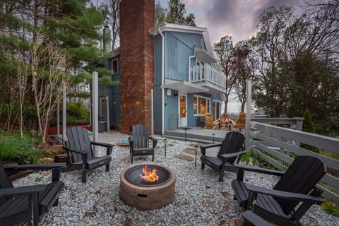 Cozy up by the fire! 