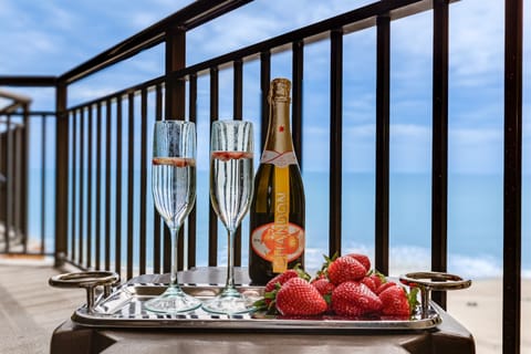 Nothing beats a clear blue sky balcony
