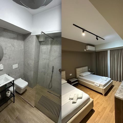 Basic Twin Room | Desk, laptop workspace, blackout drapes, soundproofing