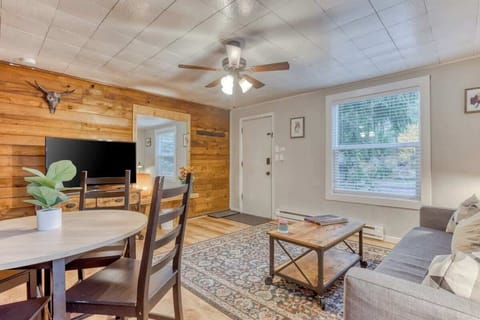 Kick back and relax in our spacious retreat! Enjoy the comfy sofa and unwind after exploring.